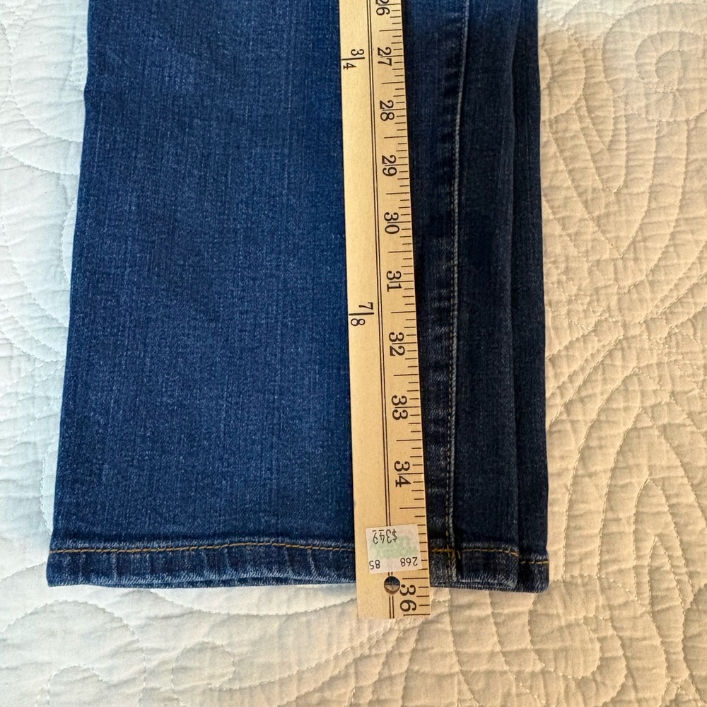 Talbots Dark Blue Straight Crop Jeans - Picture 6 of 6